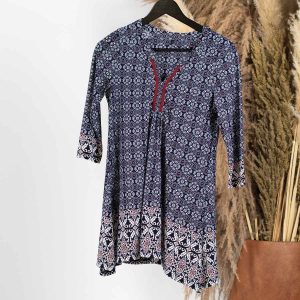 Blouse a motifs