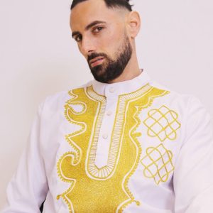Chemise brodé « Majestic »