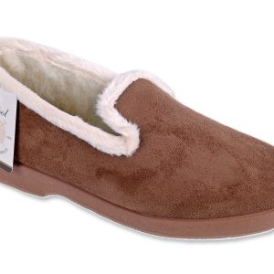 Chaussons “La Maison de l’Espadrille” – femme – cuero – “modèle Tatiana 7635”- semelles caoutchouc antidérapantes – TAILLES 35 – 38 – 39 – 41 – 42