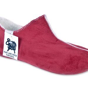 Bottillons – rouge – “modèle Jennifer 6030” – dessus en tissus très souple – intérieur fourré laine – semelles caoutchouc antidérapantes – TAILLES 35 – 37 – 38 – 40 – 41