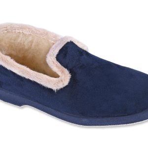 Chaussons “La Maison de l’Espadrille” – femme – marine – “modèle Tatiana 7635” – semelles caoutchouc antidérapantes – TAILLES 35 – 36 – 38 – 39 – 40 – 41 – 42