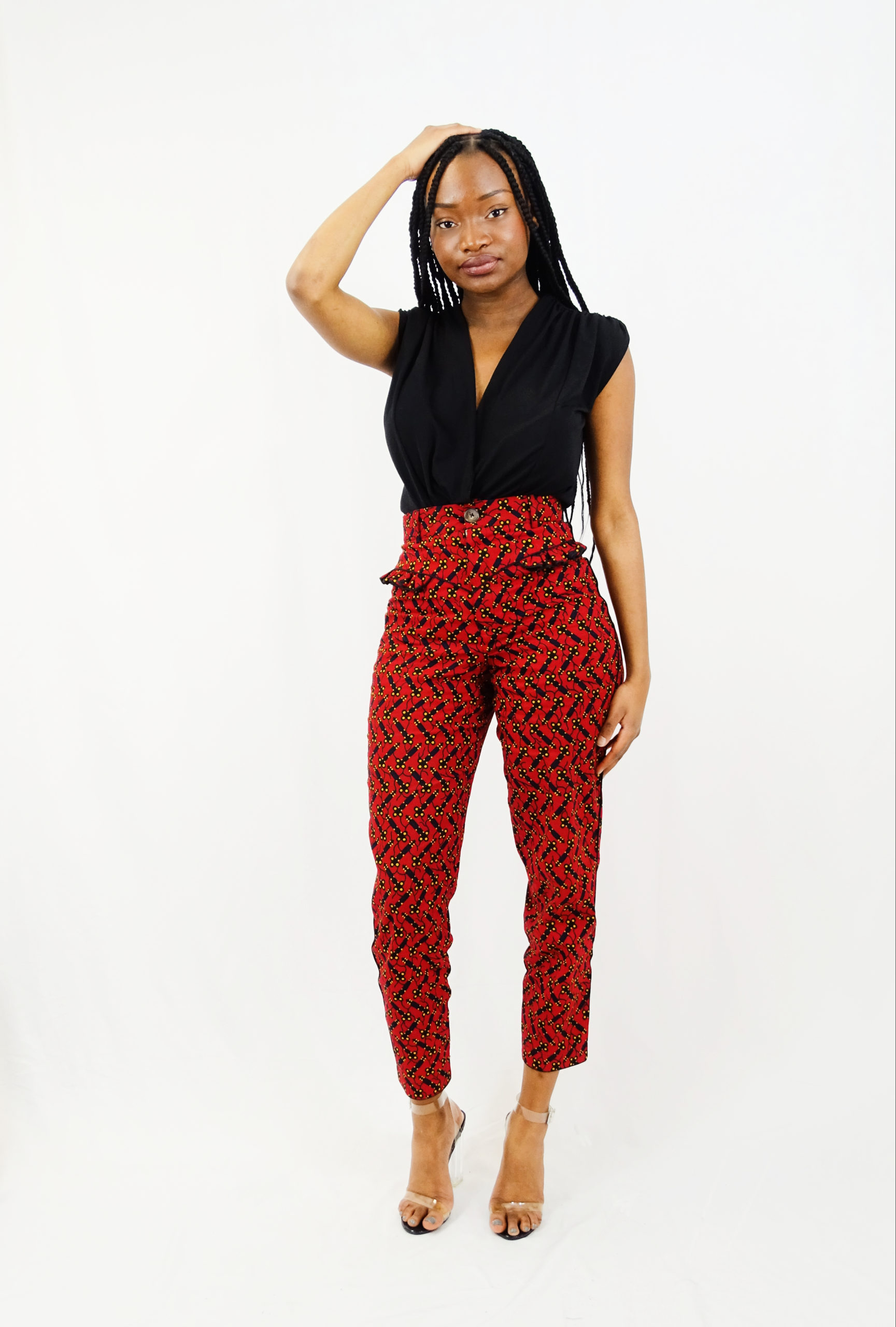 PANTALON WAX ROUGE KEY