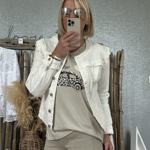 Blouson CDS blanc