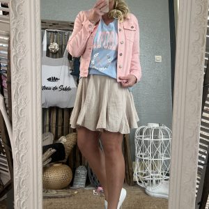 Blouson rose baby