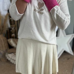 Mitaines rose