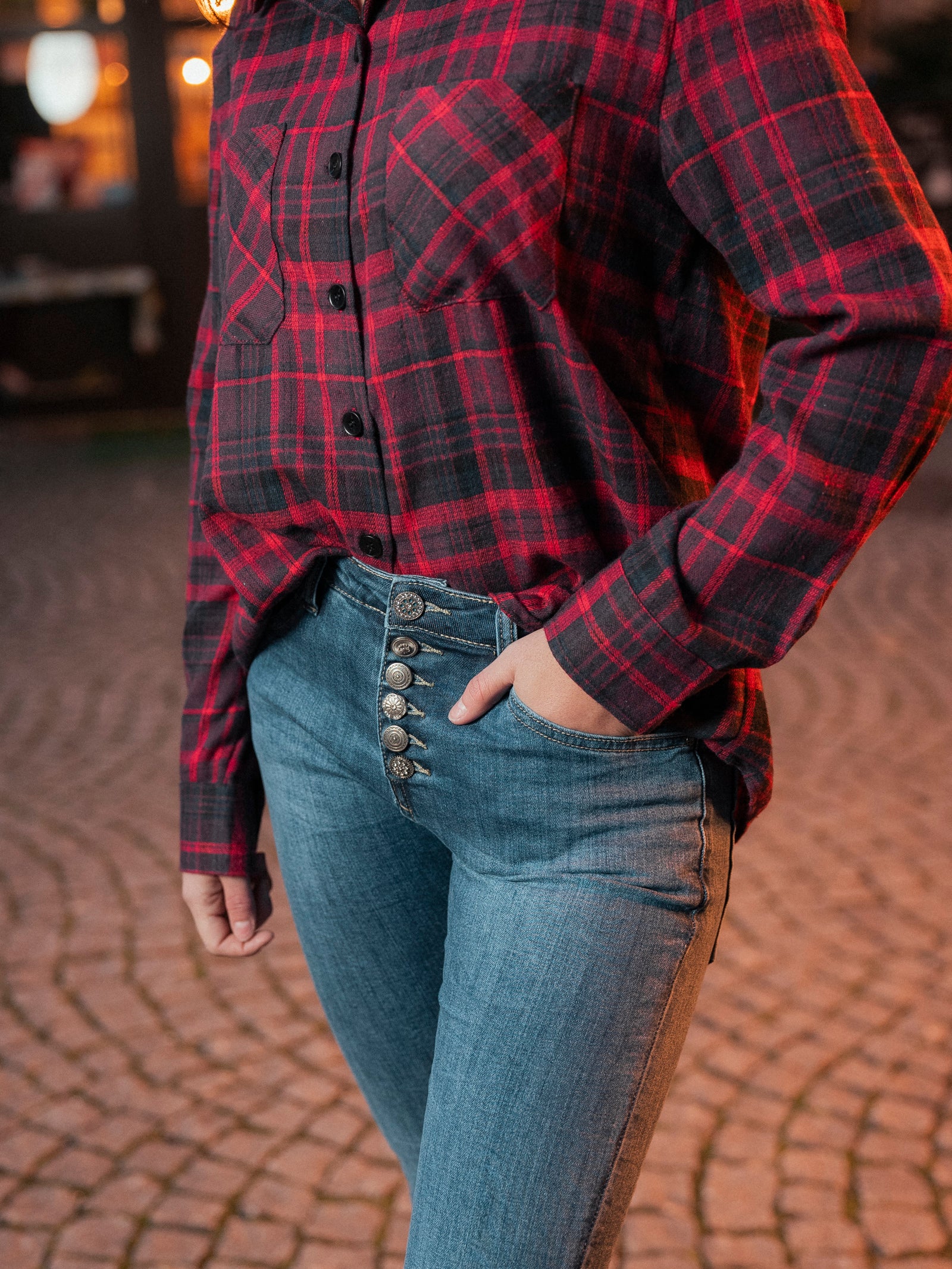 Jeans bleu Sandra – Image 3
