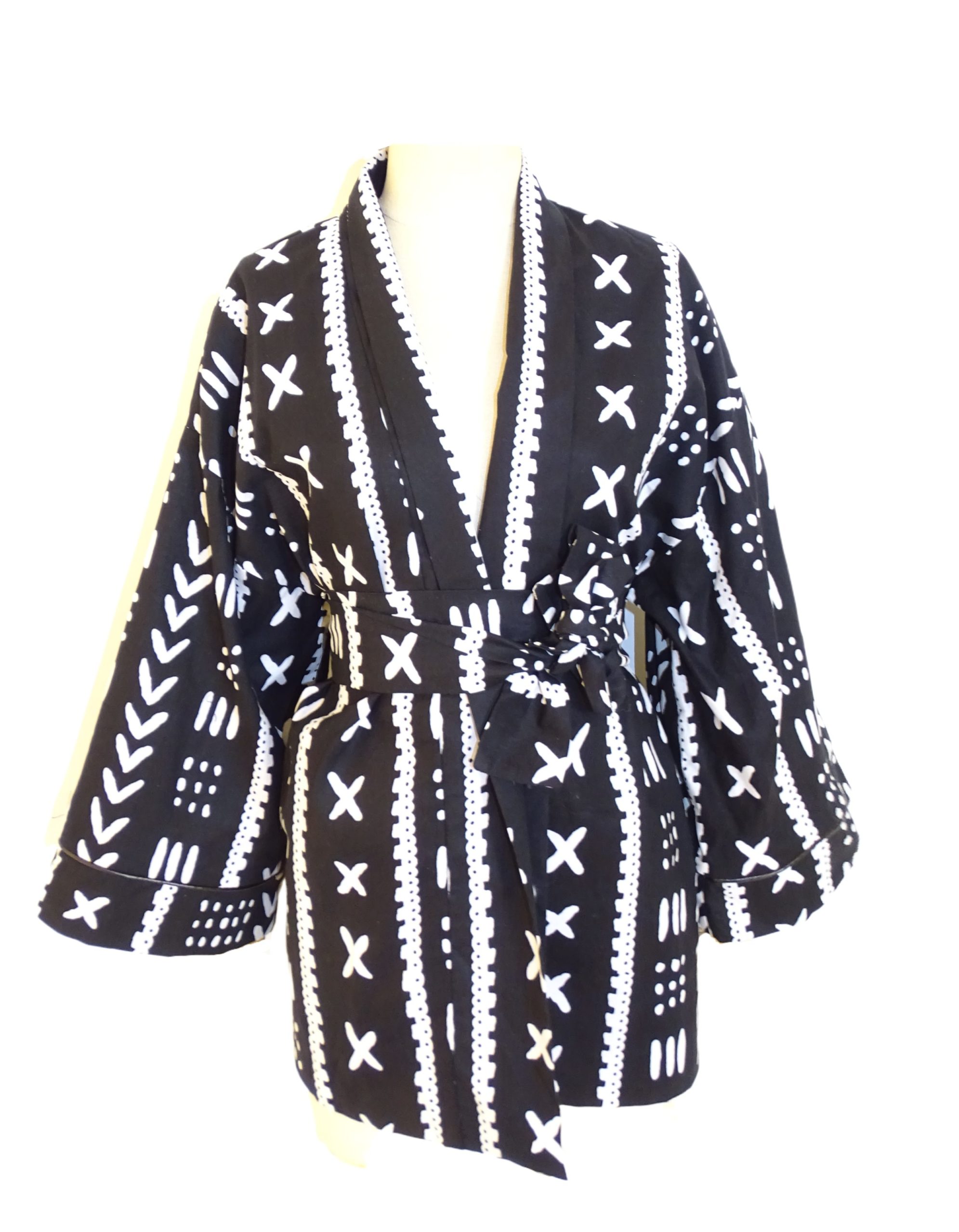 kimono wax – « Bogo Noir » – Image 2