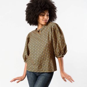 Puff Sleeves Blouse