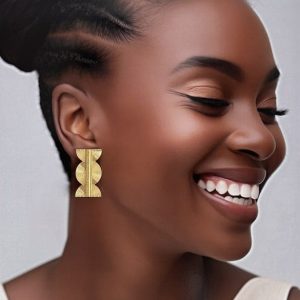 Boucles d’oreilles akan