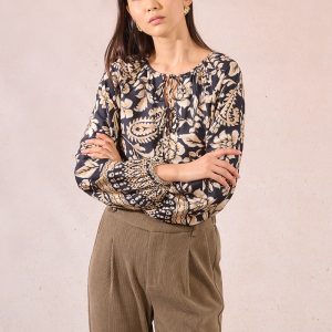 Blouse imprimée bohème