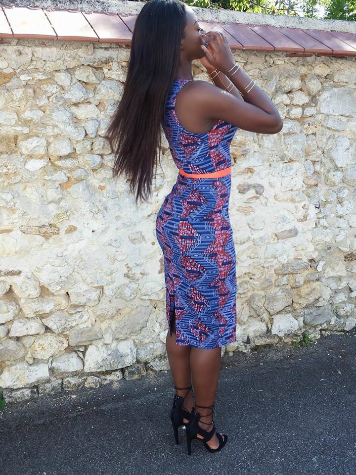 ROBE CLARISSE BLEU – Image 2