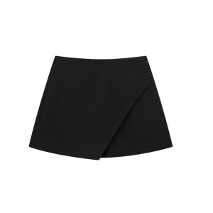 Mini Jupe Noire Légère et Confortable