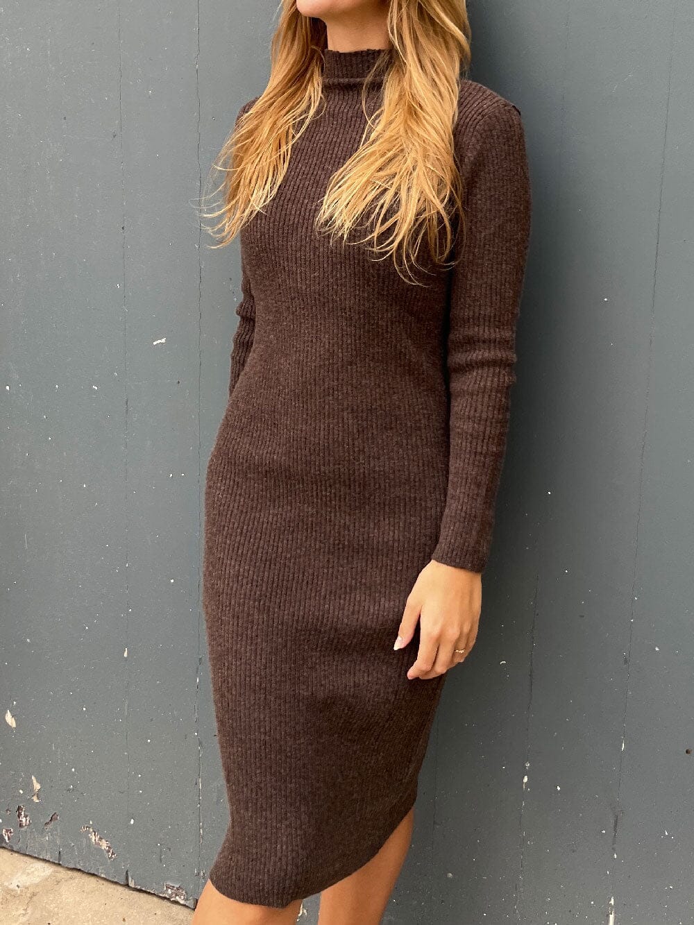 Robe Pull Col Roulé - Celestine – Image 3