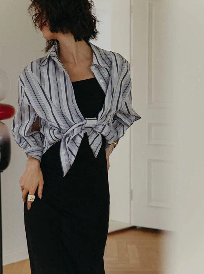 Robe Noire Dos Nu - Calissa – Image 8